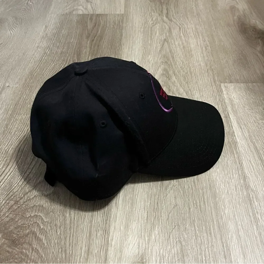 New Era F Logo Black & Pink Baseball Hat